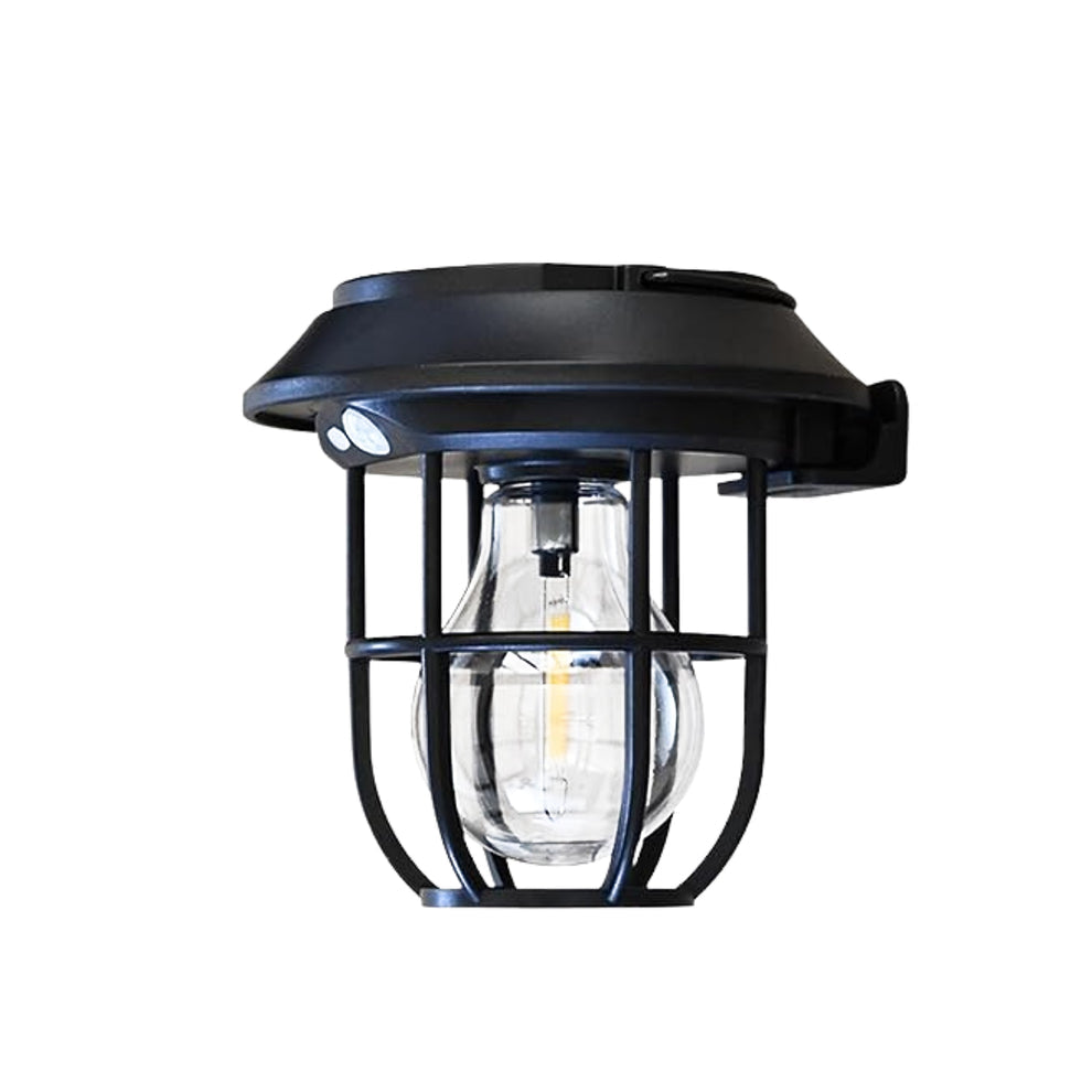 Solar Lantern Wall Lights Fixtures With Motion Sensor (1 Pc)