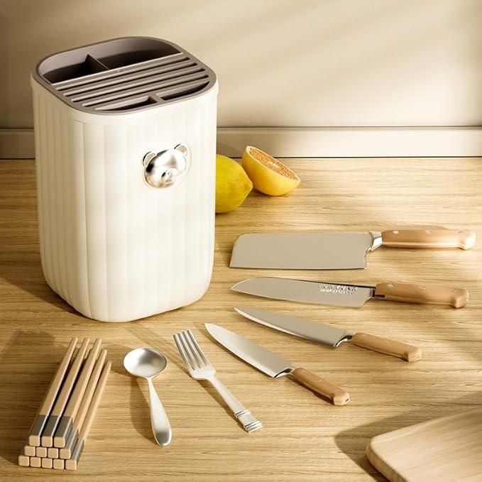 Multifunctional Knife Holder Kitchen Cutlery Storage