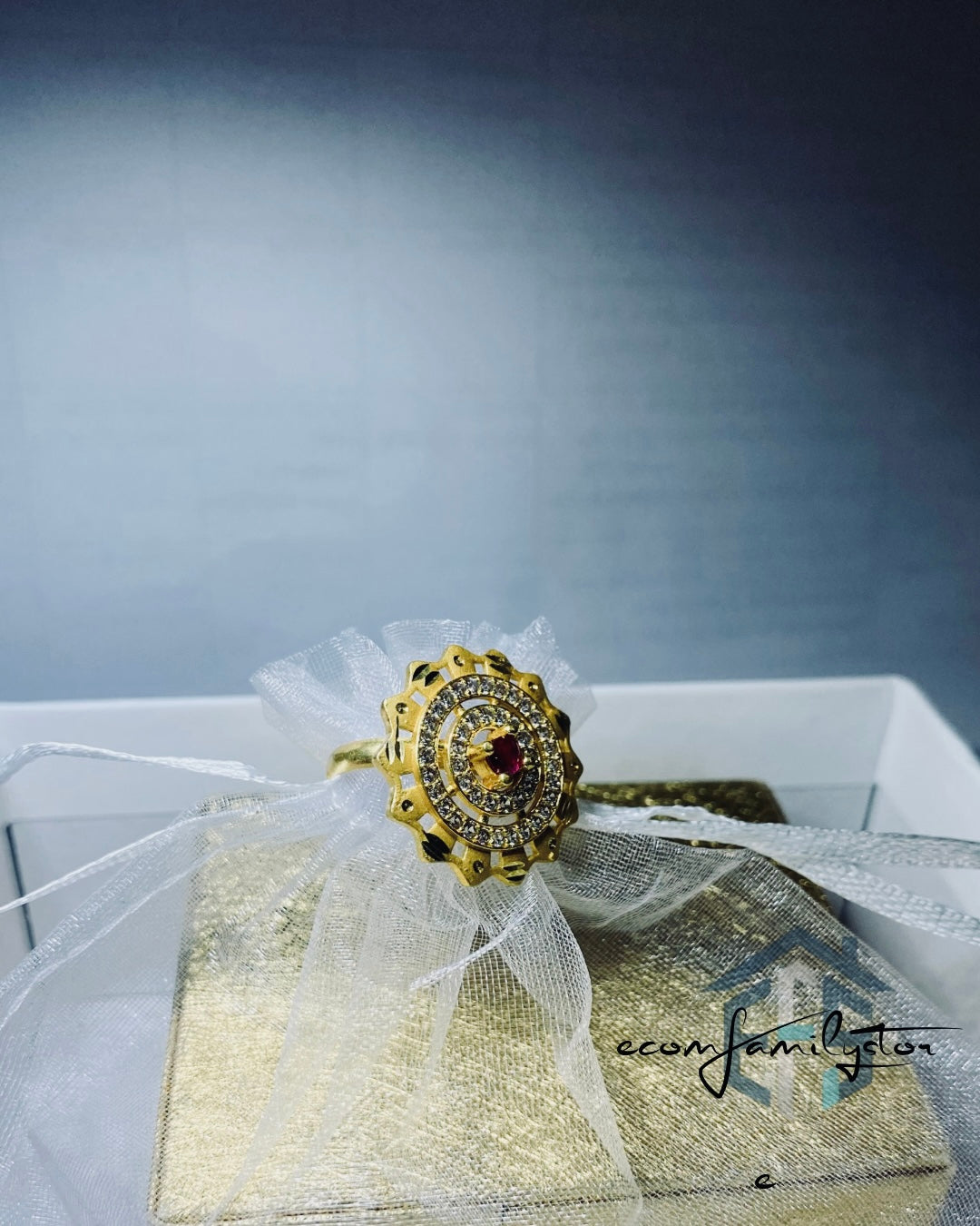 Adjustable Golden beautiful ring
