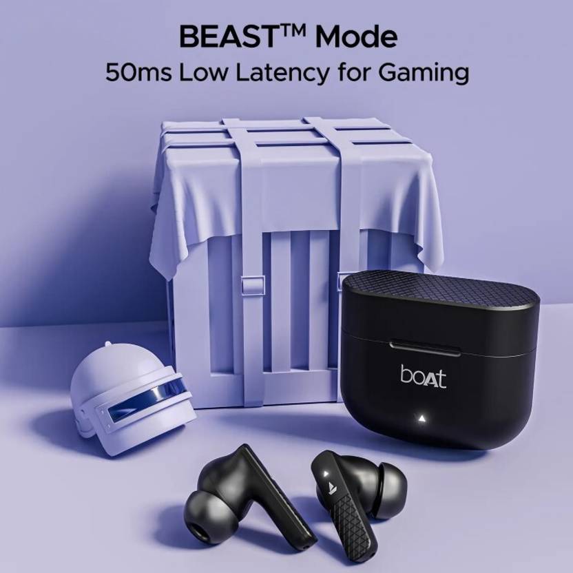 boAt Airdopes 91 Bluetooth  (Active Black, True Wireless)