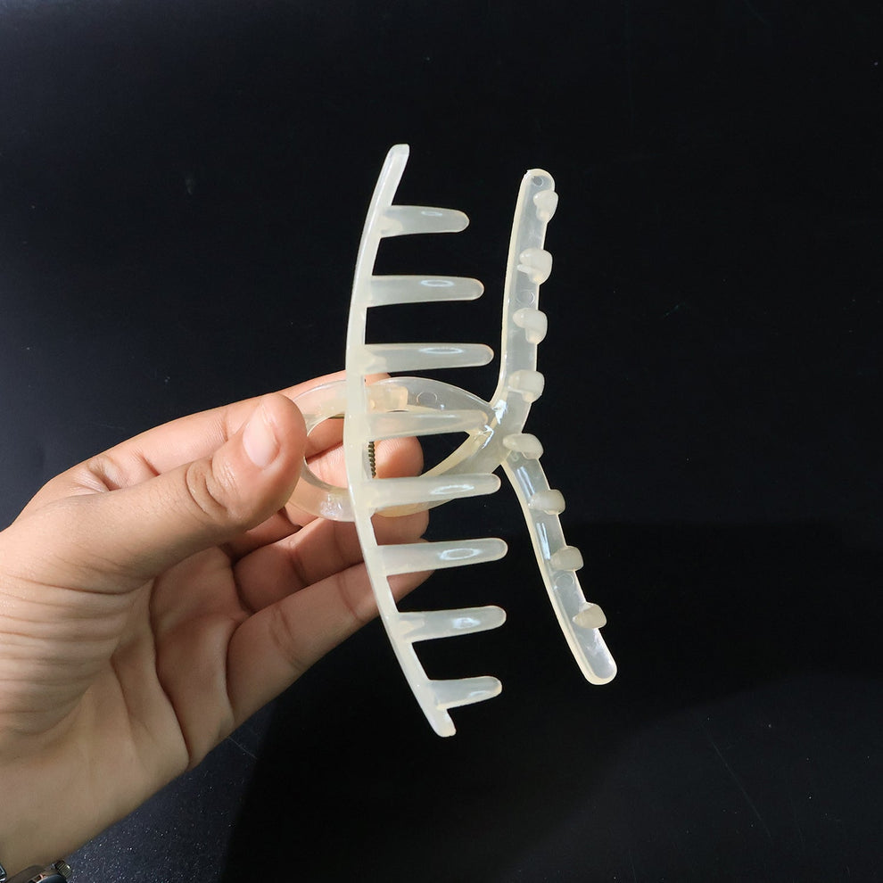 Big Plastic Hair Claw Clips Strong Clips (1 Pc / Mix Color), Hair Accessories