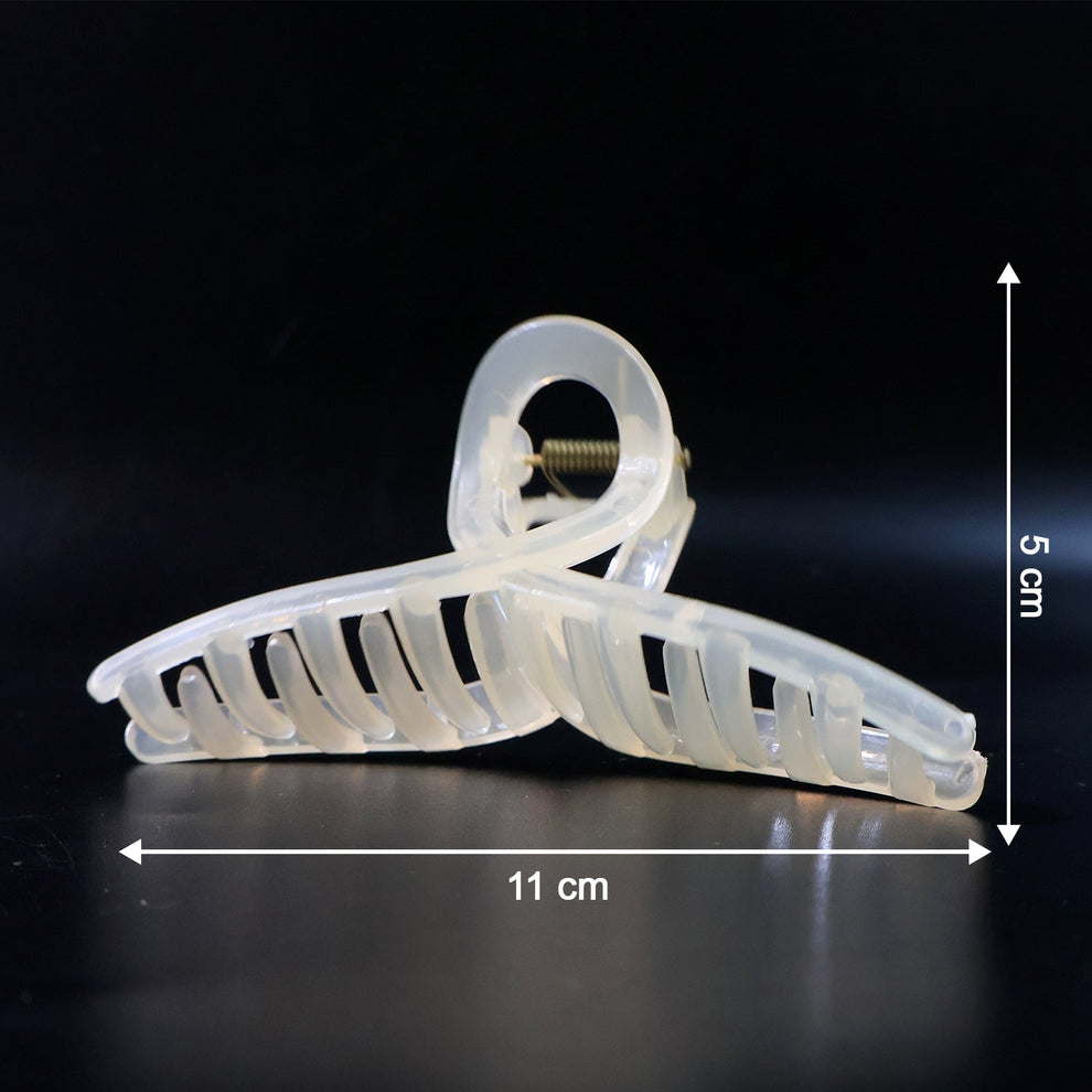 Big Plastic Hair Claw Clips Strong Clips (1 Pc / Mix Color), Hair Accessories