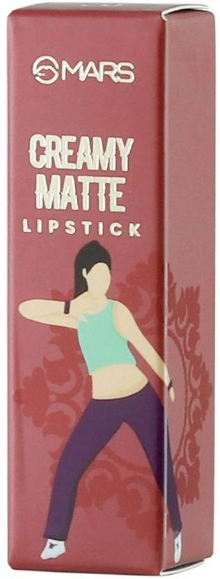 MARS Ultra Pigmented Creamy Matte Lipstick  (02 Zesty Zumba, 3.2 g)