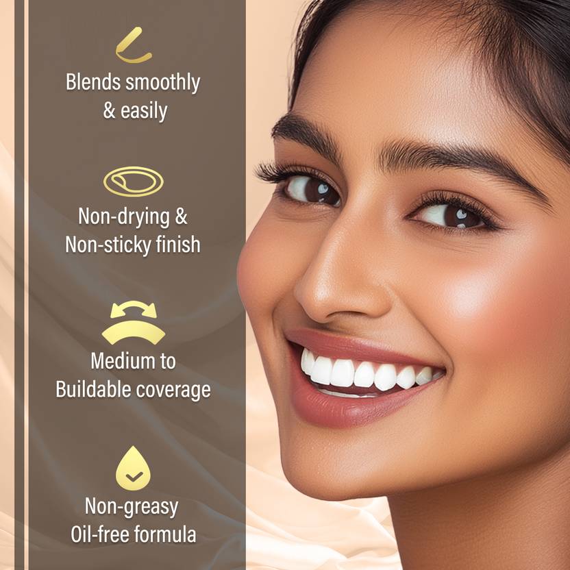 FACES CANADA All Day Hydra Matte (Mini) | 3 in 1 Moisturizer + SPF 30 + Foundation  (Absolute Ivory 012, 18 ml)