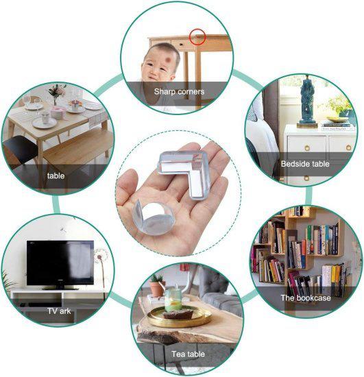 V shape baby safety protection table corner 1 pcs
