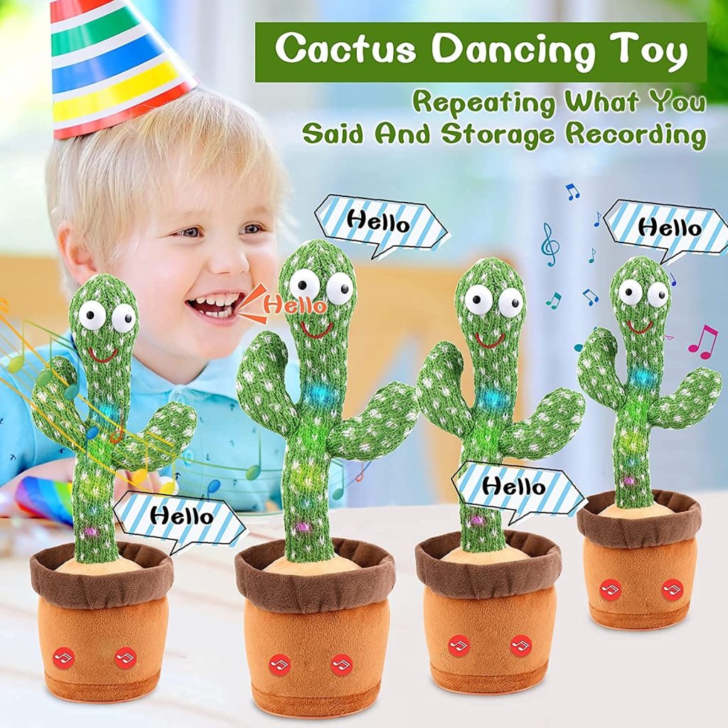 Dancing Cactus Toy Chargeable Toys