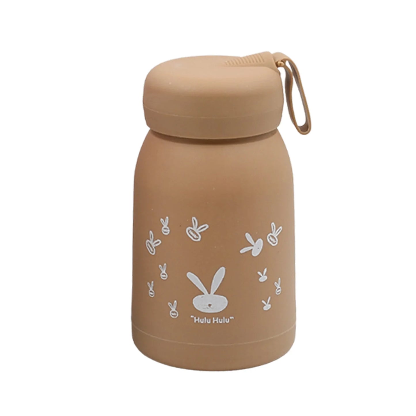 Cute Water Bottle For Kids - 330 Ml Cute Bunny Water Bottle | Cute Rabit Print Water Bottle For Boys And Girls | Kids Return Gift | Water Bottle Sipper | Insulated Water Bottle (MOQ :- 100 Pc)